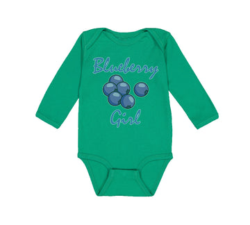 Long Sleeve Bodysuit Baby Blueberry Girl Boy & Girl Clothes Cotton