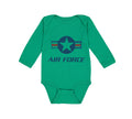 Long Sleeve Bodysuit Baby Air Force Boy & Girl Clothes Cotton