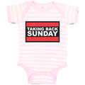 Baby Clothes Taking Back Sunday Baby Bodysuits Boy & Girl Newborn Clothes Cotton