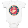 Baby Clothes Department Navy Us Marine Corp Baby Bodysuits Boy & Girl Cotton