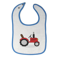 Cloth Bibs for Babies Tractor Red Open Roof Car Auto Baby Accessories Cotton - Cute Rascals