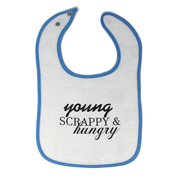 Cloth Bibs for Babies Young Scrappy & Hungry Baby Accessories Burp Cloths Cotton