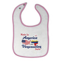 Cloth Bibs for Babies Made in America with Venezuelan Parts Baby Accessories