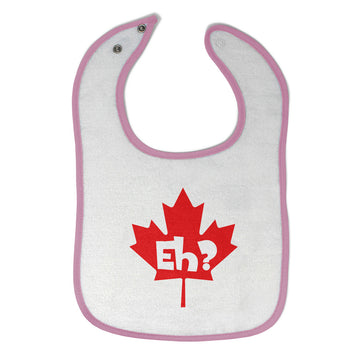 Cloth Bibs for Babies Eh Canada Canadian Humor Funny Baby Accessories Cotton