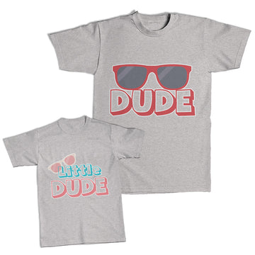 Daddy and Me Outfits Dude Shades - Little Dude Shades Cotton