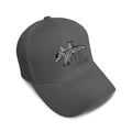 Kids Baseball Hat F-18 Hornet Aircraft Name Embroidery Toddler Cap Cotton