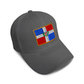 Kids Baseball Hat Dominican Republic Embroidery Toddler Cap Cotton