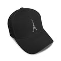 Kids Baseball Hat Paris Travel Eiffel Tower Embroidery Toddler Cap Cotton