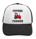 Kids Trucker Hats Future Farmer Farming Style B Boys Hats & Girls Hats Cotton