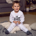 Baby & Toddler Pajamas I'D Rather Be with My Aunt Dinosaurs Dino Cotton