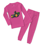 Baby & Toddler Pajamas Tractor Agricultural with Large Wheels Cotton
