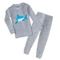 Baby & Toddler Pajamas Shark Swimming Animals Ocean Sleeper Pajamas Set Cotton