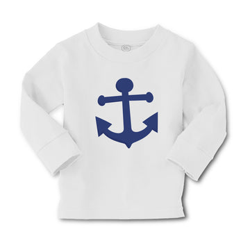 Baby Clothes Anchor Sailing Purple Boy & Girl Clothes Cotton