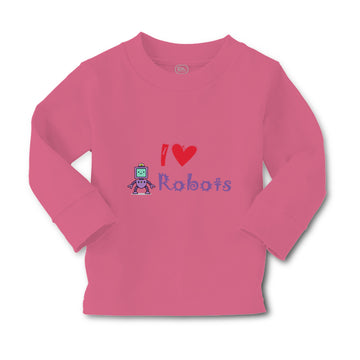 Baby Clothes I Heart Robot Robotics Engineering Robots Boy & Girl Clothes Cotton