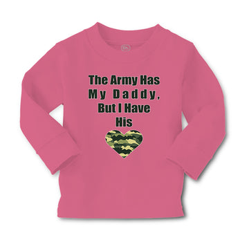 Baby Clothes The Army Has My Daddy but I Have His Heart Boy & Girl Clothes