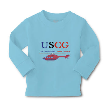 Baby Clothes Uscg United States Coast Guard Boy & Girl Clothes Cotton