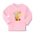 Baby Clothes Safari Birthday 1 Alphabet & Monograms Animals Boy & Girl Clothes