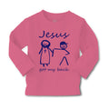 Baby Clothes Jesus Got My Back Christian Jesus God Boy & Girl Clothes Cotton