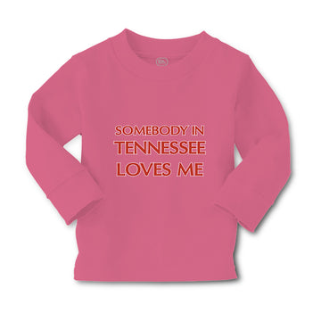 Baby Clothes Somebody in Tennessee Loves Me Boy & Girl Clothes Cotton