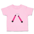 Toddler Girl Clothes Nunchuck Pink Sports Karate & Mma Toddler Shirt Cotton