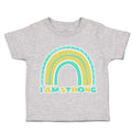 Toddler Clothes I Am Strong Rainbow Toddler Shirt Baby Clothes Cotton