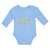 Long Sleeve Bodysuit Baby Cactus An Succulent Plants with Fleshy Stem and Spines - Cute Rascals