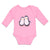 Long Sleeve Bodysuit Baby Aquatic Twin Penguins Flightless Birds Cotton - Cute Rascals