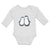 Long Sleeve Bodysuit Baby Aquatic Twin Penguins Flightless Birds Cotton - Cute Rascals