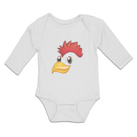 Rooster with Sharp Beak Domesticated Fowl