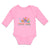 Long Sleeve Bodysuit Baby Animated Dino Girls Jurassic Park Boy & Girl Clothes - Cute Rascals