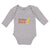 Long Sleeve Bodysuit Baby Duckling Baby Duck Aquatic Bird with Beak Cotton - Cute Rascals