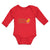 Long Sleeve Bodysuit Baby Duckling Baby Duck Aquatic Bird with Beak Cotton - Cute Rascals