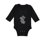 Long Sleeve Bodysuit Baby Baby Hippopotamus Hip Hip Hooray Hippo Cotton - Cute Rascals