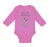 Long Sleeve Bodysuit Baby Baby Hippopotamus Hip Hip Hooray Hippo Cotton - Cute Rascals
