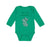 Long Sleeve Bodysuit Baby Baby Hippopotamus Hip Hip Hooray Hippo Cotton - Cute Rascals