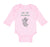Long Sleeve Bodysuit Baby Baby Hippopotamus Hip Hip Hooray Hippo Cotton - Cute Rascals
