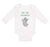 Long Sleeve Bodysuit Baby Baby Hippopotamus Hip Hip Hooray Hippo Cotton - Cute Rascals