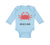 Long Sleeve Bodysuit Baby Beach Bum Crab Ocean Sea Life Boy & Girl Clothes - Cute Rascals