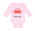 Long Sleeve Bodysuit Baby Beach Bum Crab Ocean Sea Life Boy & Girl Clothes - Cute Rascals