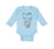 Long Sleeve Bodysuit Baby Little Wolf Funny Humor Boy & Girl Clothes Cotton