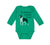 Long Sleeve Bodysuit Baby My Brother Is A Boston Terrier Dog Lover Pet Style C