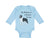 Long Sleeve Bodysuit Baby My Brother Is A Boston Terrier Dog Lover Pet Style C