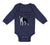 Long Sleeve Bodysuit Baby My Brother Is A Boston Terrier Dog Lover Pet Style C
