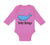 Long Sleeve Bodysuit Baby Baby Beluga Blue Whale Ocean Sea Life Cotton - Cute Rascals