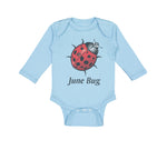 Long Sleeve Bodysuit Baby June Bug Ladybug Boy & Girl Clothes Cotton