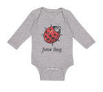 Long Sleeve Bodysuit Baby June Bug Ladybug Boy & Girl Clothes Cotton