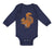 Long Sleeve Bodysuit Baby Squirrel Funny Humor B Boy & Girl Clothes Cotton