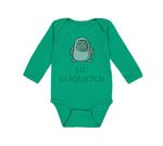 Long Sleeve Bodysuit Baby Lil' Sasquatch Boy & Girl Clothes Cotton