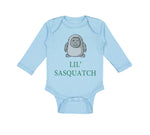 Long Sleeve Bodysuit Baby Lil' Sasquatch Boy & Girl Clothes Cotton
