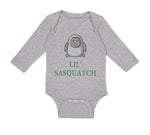 Long Sleeve Bodysuit Baby Lil' Sasquatch Boy & Girl Clothes Cotton